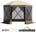 Aoxun 10x10FT Pop-up Canopy Shelter Tent - Image 7