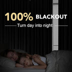 H.VERSAILTEX Linen Curtains 100% Blackout Curtains - Image 2