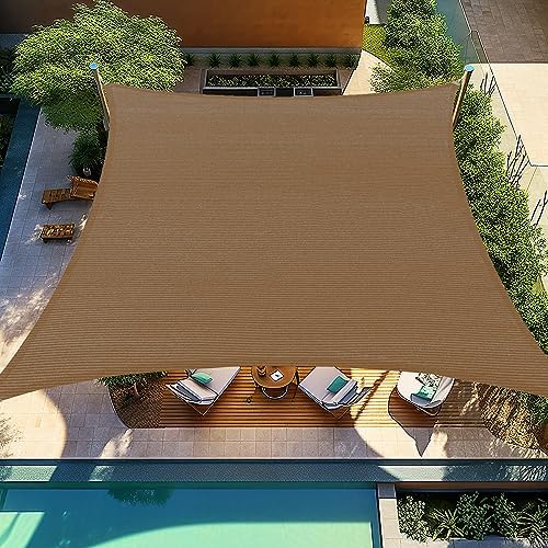 Shade&Beyond Custom Sun Shade Sail 20'x26'RectangleSun Sail Shades Patio UV by ShadeBeyond