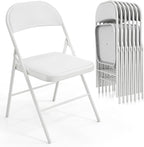 VINGLI 8 Pack Folding Chairs by VINGLI