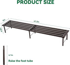 Metal Plant Stand, Rust-proof Aluminum Flower Pot Stand, Heavy Duty Planter - Image 3