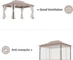 10' X 13' Waterproof Patio Gazebo - Image 4