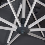 Cantilever Patio Umbrella with Cross Base and Cover Included - Image 8