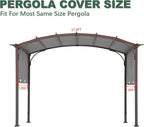85" x 208" Universal Pergola Replacement Canopy Cover | Waterproof Shade Top - Image 6