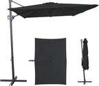 10FT Outdoor Offset Umbrella, Cantilever Patio Umbrella by AEOutdoorUSA