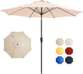 9 FT Patio Umbrella Outdoor market Umbrella by GREFORG