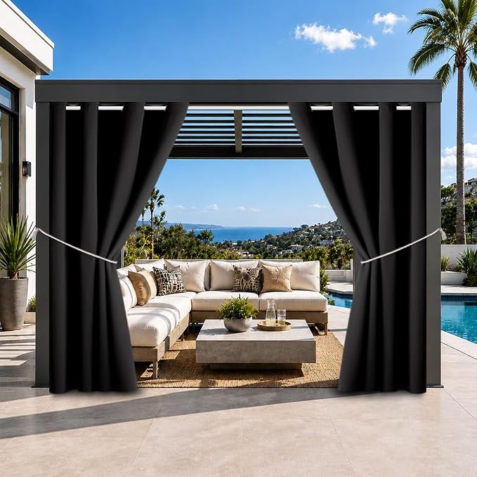 Water Proof Outside Curtains by DivaenCamino