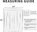 Easy-Going Outdoor Curtains for Patio 1 Panel, 150x108 inch, Sage Green | - Image 8