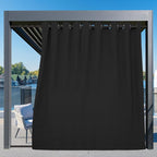 Easy-Going Outdoor Curtains for Patio 1 Panel, 150x96 inch, Weatherproof - Image 3