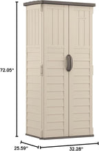 Suncast Vertical Outdoor Storage Shed - Image 10
