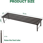 Metal Plant Stand, Rust-proof Aluminum Flower Pot Stand, Heavy Duty Planter - Image 3