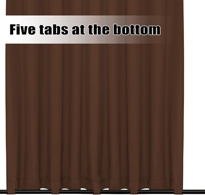 Easy-Going Outdoor Curtains for Patio 1 Panel, 110x108 inch, Weatherproof - Image 4