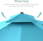 Best Choice Products 10x10ft Cantilever Patio Umbrella w/Base Included - Image 6