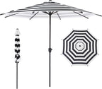 Abba Patio 9FT Lyon Outdoor Patio Umbrella Outdoor Table Umbrella by AbbaPatio