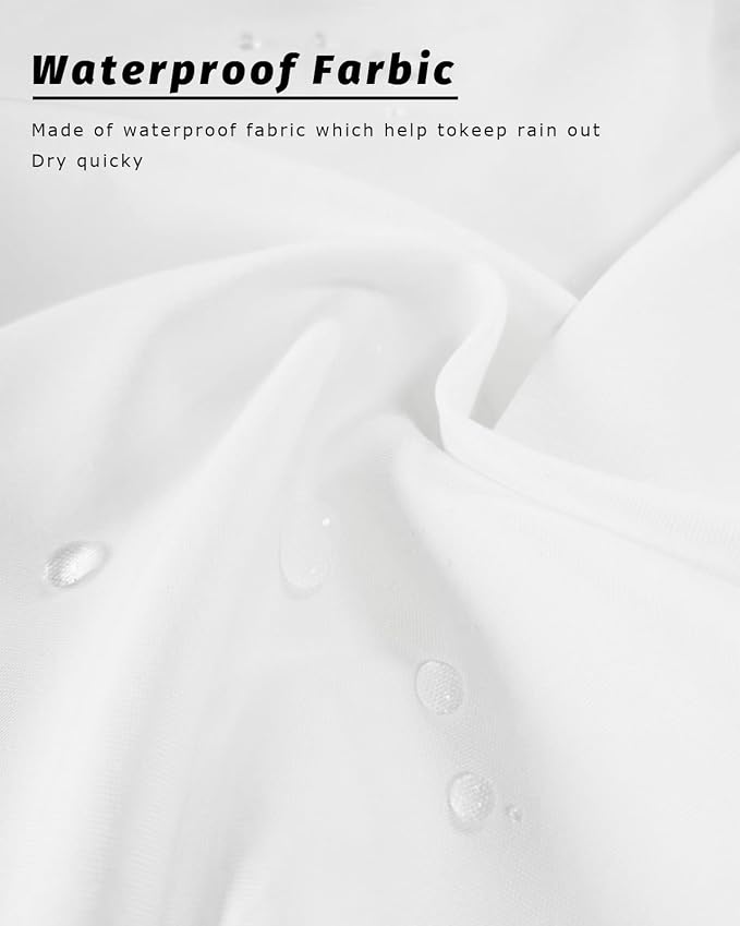 Boho Outdoor Curtains for Patio Waterproof, Grommet Privacy Curtain Drapes - Image 8