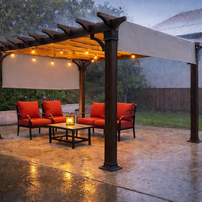 Alion Home Waterproof Pergola Covers - Image 4