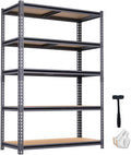 Heavy Duty Storage Rack, 35.55''×16''×72'' Outdoor Storage Shelves, Free by Unknown