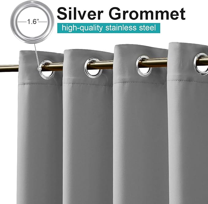 NICETOWN 120" L Outdoor Curtain - Image 2