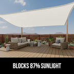 GORILLA GRIP Heavy Duty Sun Shade, UV Protection Fade Tear and Rust Resistant - Image 3