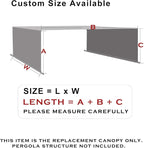 Alion Home Waterproof Pergola Covers - Image 4