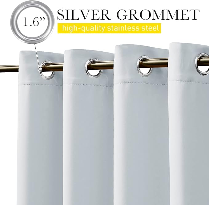 NICETOWN 2 Panels Outdoor Curtains - Image 8