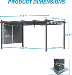 12 x 14 ft Outdoor Pergola - Image 3