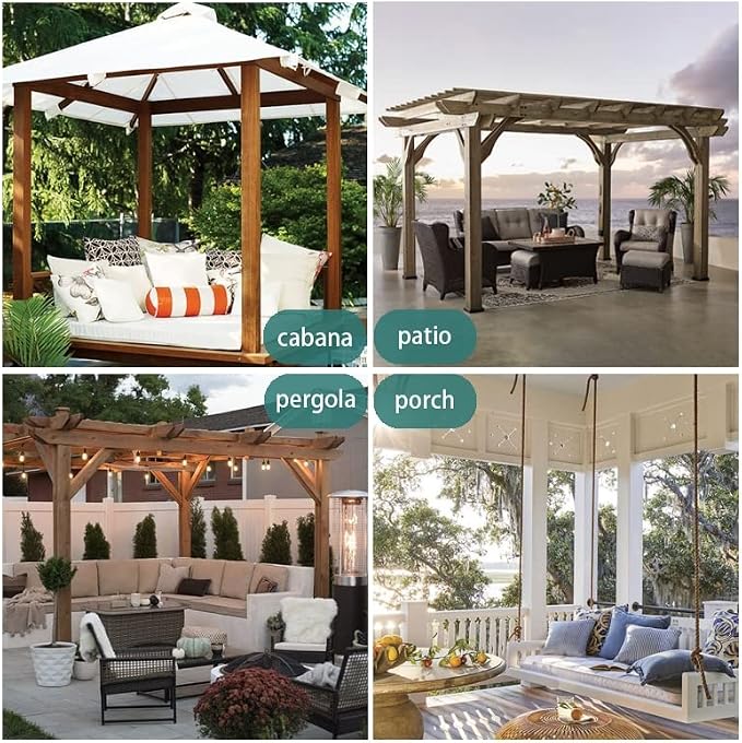 LORDTEX Burlap Linen Look Outdoor Curtain - Image 5