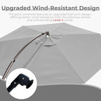 Grand patio 12FT Cantilever Round Umbrella - Image 4