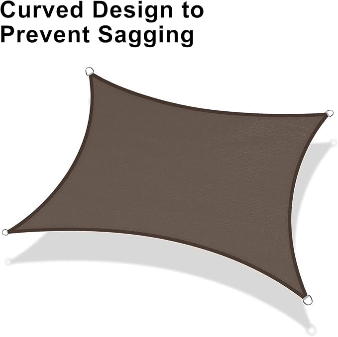LOVE STORY Custom Size 9' x 14' Sun Shade Sail - Image 6
