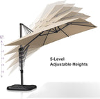PURPLE LEAF Patio Umbrella - Image 5
