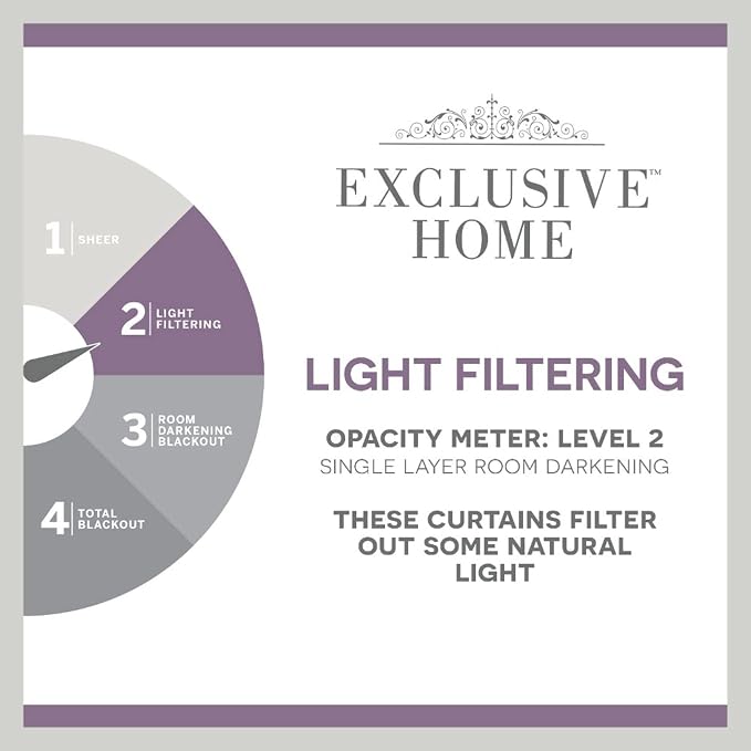 Exclusive Home Cabana Solid Indoor/Outdoor Light Filtering Hook-and-Loop Tab - Image 12