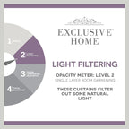 Exclusive Home Cabana Solid Indoor/Outdoor Light Filtering Hook-and-Loop Tab - Image 12