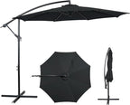 10FT Outdoor Offset Umbrella, Cantilever Patio Umbrella by AEOutdoorUSA