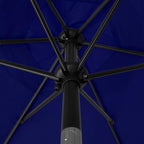 Sunnyglade 7.5' Patio Umbrella Outdoor Table Umbrella Tilt Crank Navy Blue | - Image 4