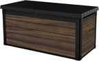 Keter Signature Collection 150 Gallon Resin Deck Box Organization and Storage by Unknown