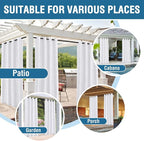H.VERSAILTEX Indoor Outdoor Curtain Linen Look - Image 6