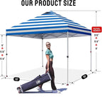 CROWN SHADES 10x10 Pop Up Canopy Tent - Image 6