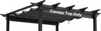 Pergola Shade Cover Replacement Canopy Top Compatible by Unknown