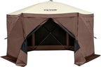 VEVOR Pop Up Gazebo Screen Tent 6 Sided Canopy Sun Shelter - Image 10