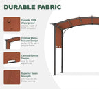 85" x 208" Universal Pergola Replacement Canopy Cover | Waterproof Shade Top - Image 3