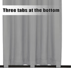 Easy-Going Outdoor Curtains for Patio 6 Panels, 54x84 inch, Light Grey | - Image 4