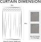 Easy-Going 100% Waterproof Outdoor Curtains 54x84 inch, Gazebo and Pergola 2 - Image 7