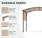 85" x 208" Universal Pergola Replacement Canopy Cover | Waterproof Shade Top - Image 5