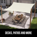 GORILLA GRIP Heavy Duty Sun Shade, UV Protection Fade Tear and Rust Resistant - Image 7