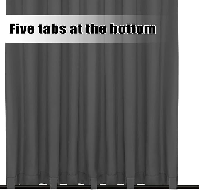 Easy-Going Outdoor Curtains for Patio 1 Panel, 110x120 inch, Weatherproof - Image 4