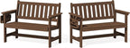 SERWALL HDPE Outdoor Bench by SERWALL