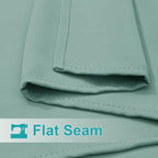 NICETOWN 2 Panels Aqua Blue Outdoor Curtainss - Image 7