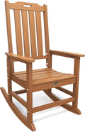 THOEOE Outdoor Rocking Chairs, Oversized Patio Rocking Chair | HDPE Outdoor by THOEOE