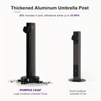 PURPLE LEAF Patio Umbrella for Patio - Image 4