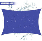 Neween Waterproof Sun Shade Sail Rectangle UV Block Canopy - Image 2